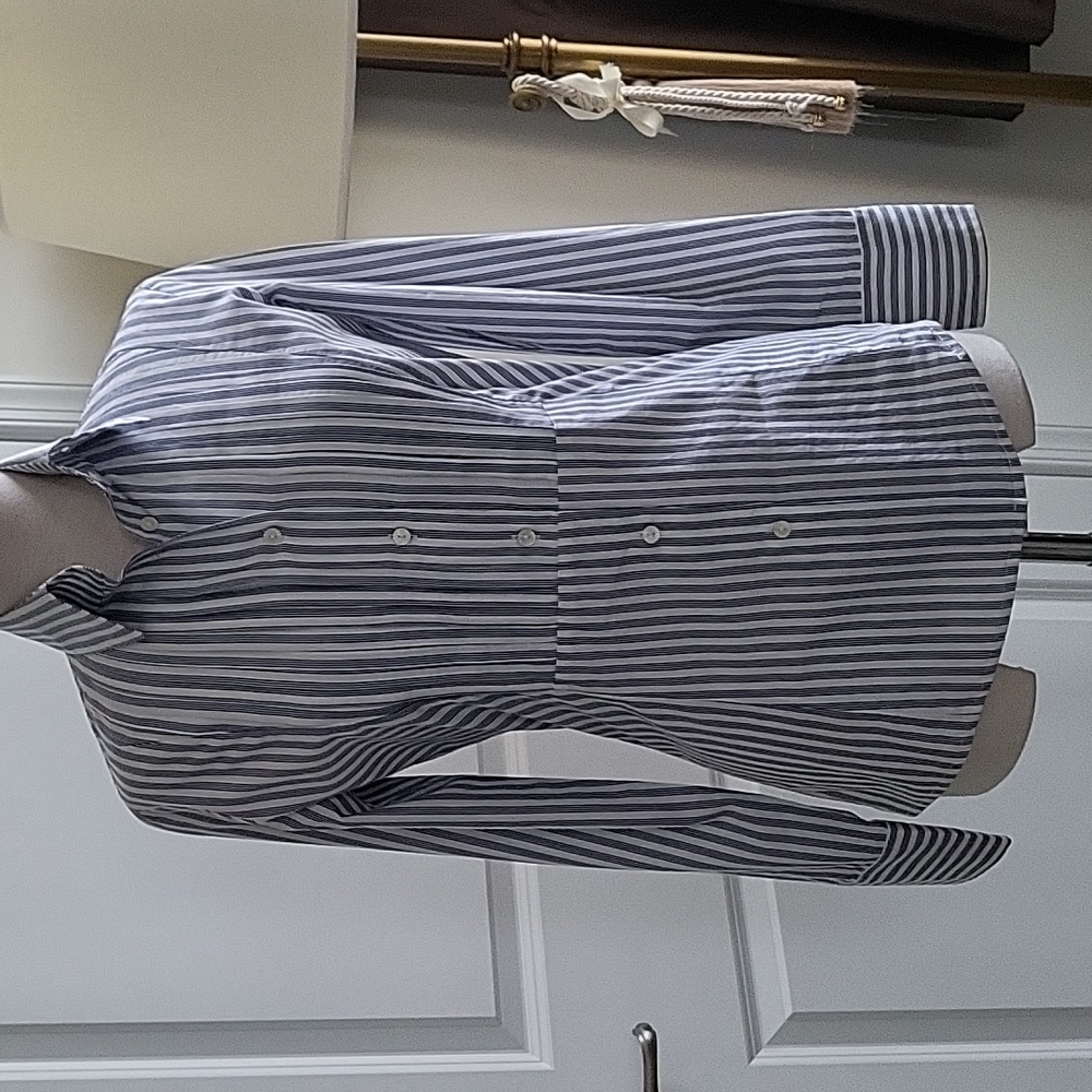 Fine Garments,  button down shirt, tailored fit, size 4